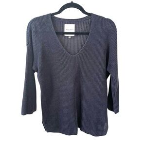 PART TWO V-Neck Sweater Navy Blue M